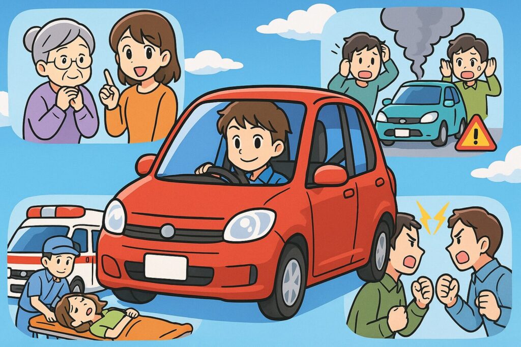 自動車保険イメージイラスト